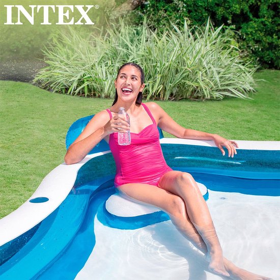 Intex Swim Center™ Family Lounge Pool - Opblaaszwembad - 229 x 229 x 66 cm - Intex