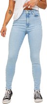 JACK & JONES Vienna Skinny Fit Cse1006 Jeans Met Hoge Taille - Dames - Light Blue Denim - WS X L30