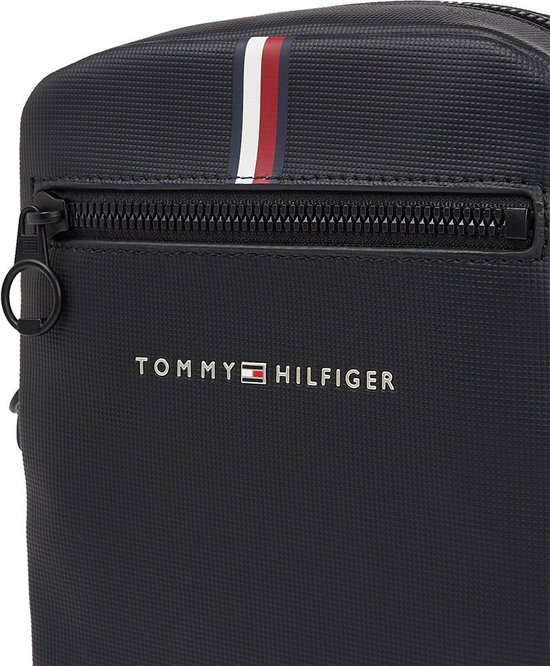 Tommy Hilfiger Mannen Crossbody tas Schoudertas Essential Zwart bol