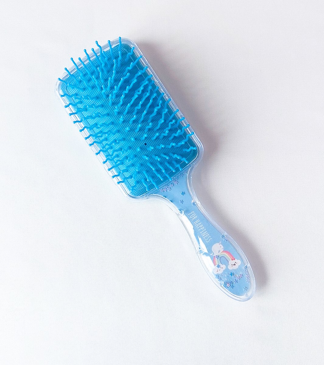 Brosse bébé et peigne bleu ciel