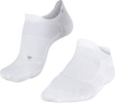 FALKE GO5 Invisible golf sokken anti blaren, medium padding ademend sneldrogend sportsokken dames wit - Maat 39-40