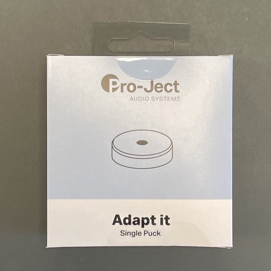 Pro-Ject Adapt it - Toerenadapter 7” - Spelen van Singles - Voor platenspeler - Zwart (per stuk - 1 stuk) — afbeelding 3