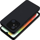 Case2go - Hoesje geschikt voor Xiaomi Redmi 12C - Back cover - Zwart