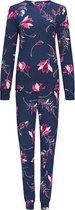 Pastunette - Dames Pyjama set Kate - Blauw - Katoen / Modal - Maat 46