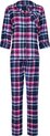 Rebelle - Dames Pyjama set Emma - Blauw / Roze - Fanel - Katoen - Maat 46