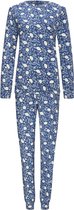 Pastunette Deluxe - Pyjama set Megan - Blauw - Viscose - Maat 38