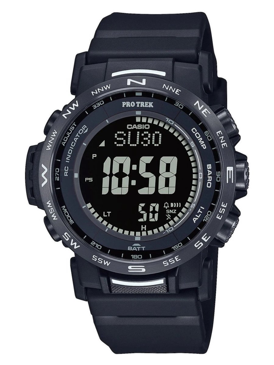 Casio Protrek PRW-35Y-1BER Horloge - Kunststof - Zwart - Ø 40 mm