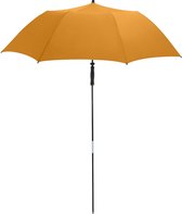 Fare Travelmate 6139 parasol et parasol de plage en un avec protection UV UPF+50 Ø 147 cm orange orange jaune jaune foncé coupe-vent coupe-vent coupe-vent coupe-vent coupe-vent coupe-vent parapluie de voyage robuste pliable