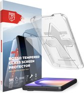 Rosso Screenprotector geschikt voor de Samsung Galaxy A54 | Gehard Glas | Beschermglas | Glasplaatje | Fingerprint & Case Friendly | Met Installatietray | Eenvoudige montage