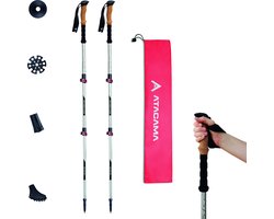 ATACAMA wandelstokken trekking poles - telescopische carbon - ultralicht