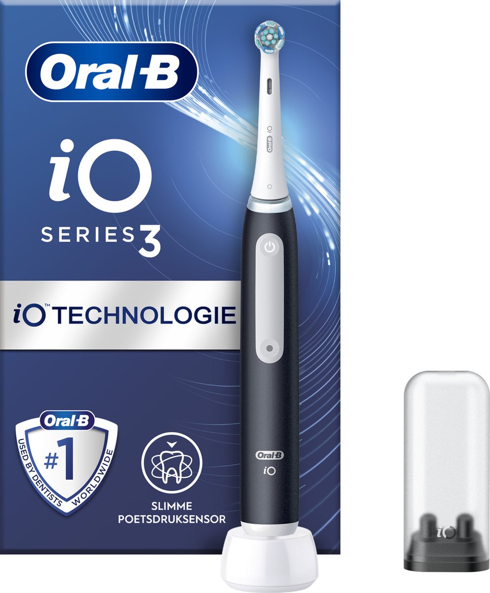 Oral-B iO 3N - Zwarte - Elektrische Tandenborstel - Oral B