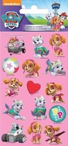 Paw Patrol Skye en Everest uitdeel stickervel 6 st.