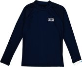 JUJA - UV-Zwemshirt met lange mouwen voor kinderen - UPF50+ - Solid - Donkerblauw - maat 86-92cm