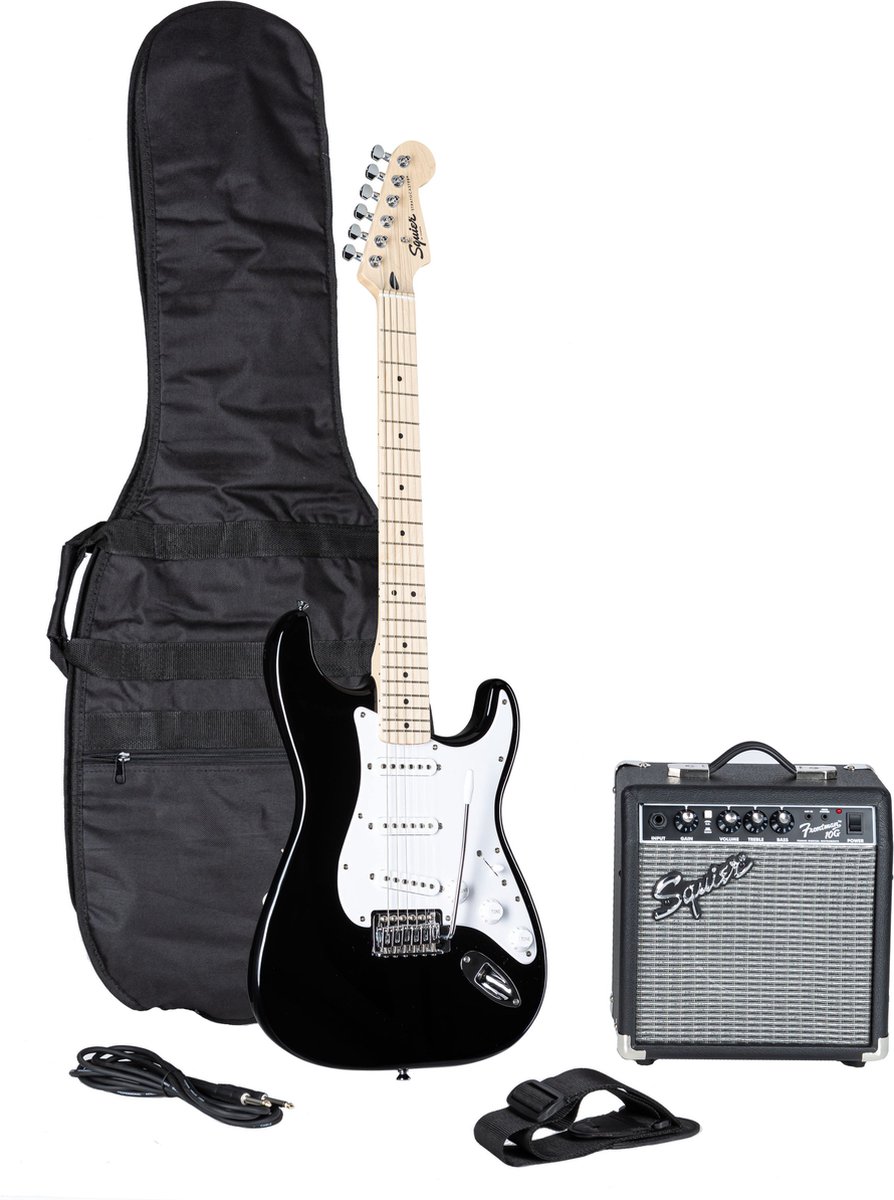 Squier Sonic Stratocaster Black Starterpack