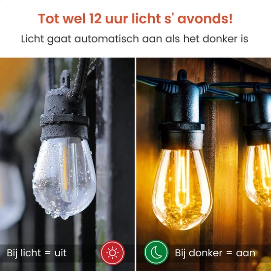 Lichtslang buiten 15m - Lichtkettingen kopen