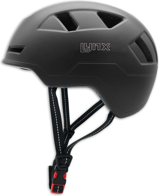 Lynx Speed Pedelec Helm - Zwart - City Pro Fietshelm