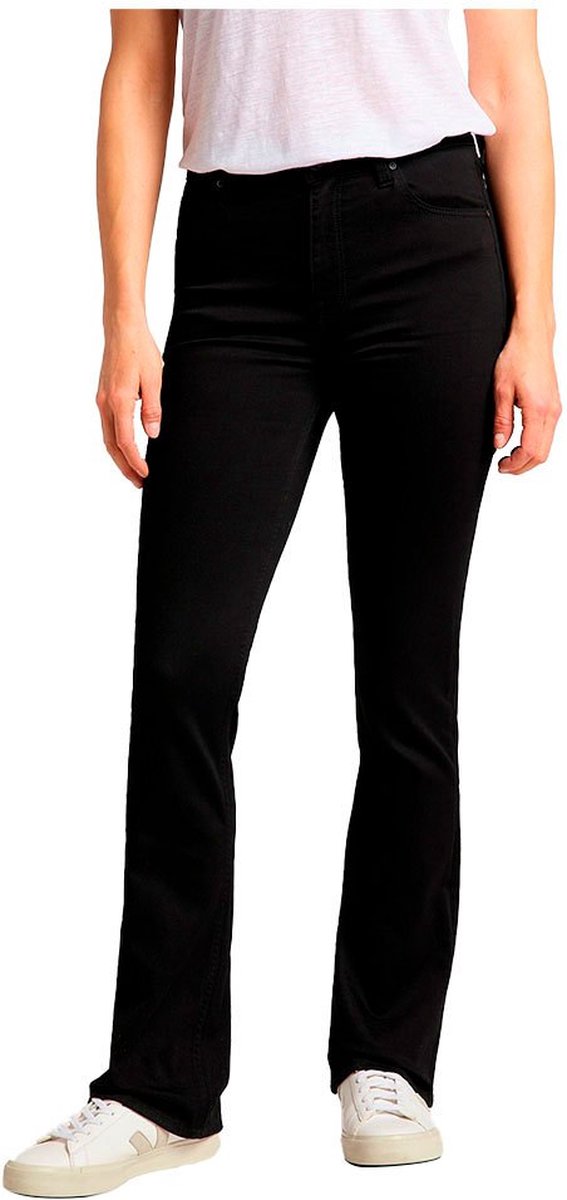 LEE Breese Boot Jeans Dames Rinse W33 X L33 Zwart