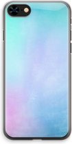 Case Company® - Hoesje geschikt voor iPhone 8 hoesje - Mist pastel - Soft Cover Telefoonhoesje - Bescherming aan alle Kanten en Schermrand
