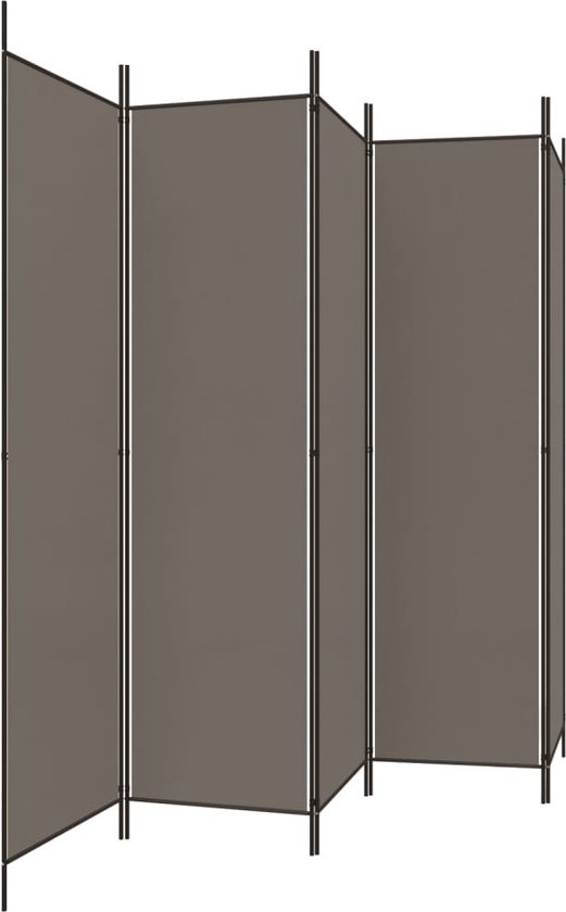vidaXL-Kamerscherm-met-5-panelen-300x200-cm-stof-antracietkleurig