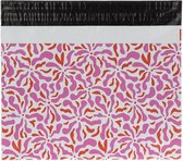 Verzendzakken voor Kleding - 100 stuks - 50 x 35.3 cm (A3) - Rood en Roze Verzendzakken Webshop - Verzendzakken plastic met plakstrip