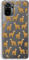 Case Company® - Coque Xiaomi Redmi Note 10 Pro - Alpacas - Coque souple pour téléphone - Protection tous côtés et bord d'écran