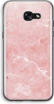 Case Company® - Hoesje geschikt voor Samsung Galaxy A5 (2017) hoesje - Roze marmer - Soft Cover Telefoonhoesje - Bescherming aan alle Kanten en Schermrand