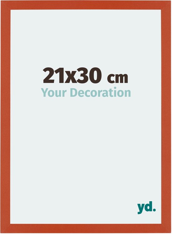 Cadre Photo Mura Your Decoration - 21x30cm - Oranje