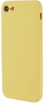 Coverup Colour TPU Back Cover - Geschikt voor iPhone SE (2022/2020), iPhone 8 / 7 Hoesje - Sand Yellow
