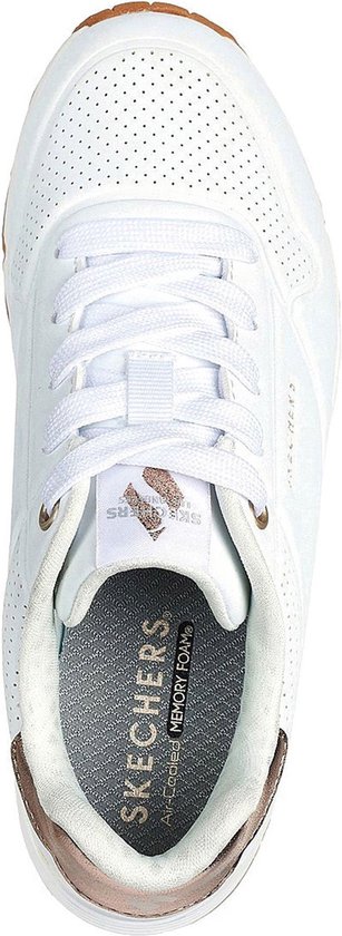 Skechers Uno Gen1 - Baskets pour femmes unisexes Shimmer Away - Wit - Taille 34