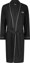 HUGO BOSS heren ochtendjas (dun) - kimono - zwart -  Maat: L