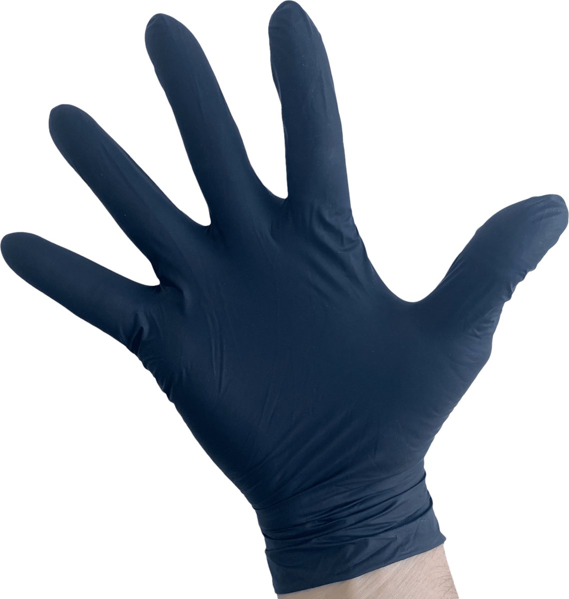 Handschoenen Nitril ongepoederd zwart maat M, CAT I | Inhoud: 100 stuks