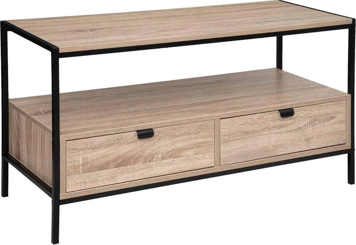 5 Five Simply Smart 5Five Tv meubel Aliaj - 2 Lades Beige