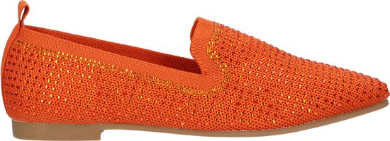 La Strada oranje loafer dames - maat 41