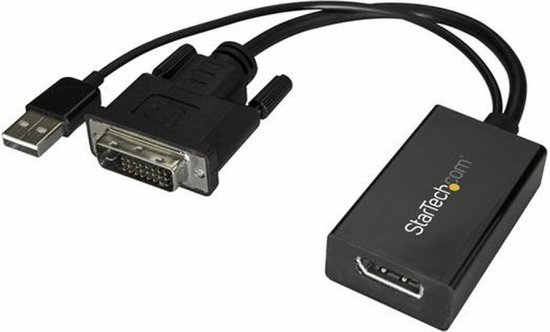 StarTech.com Adaptateur DVI vers DisplayPort avec alimentation USB - 1920 x 1200