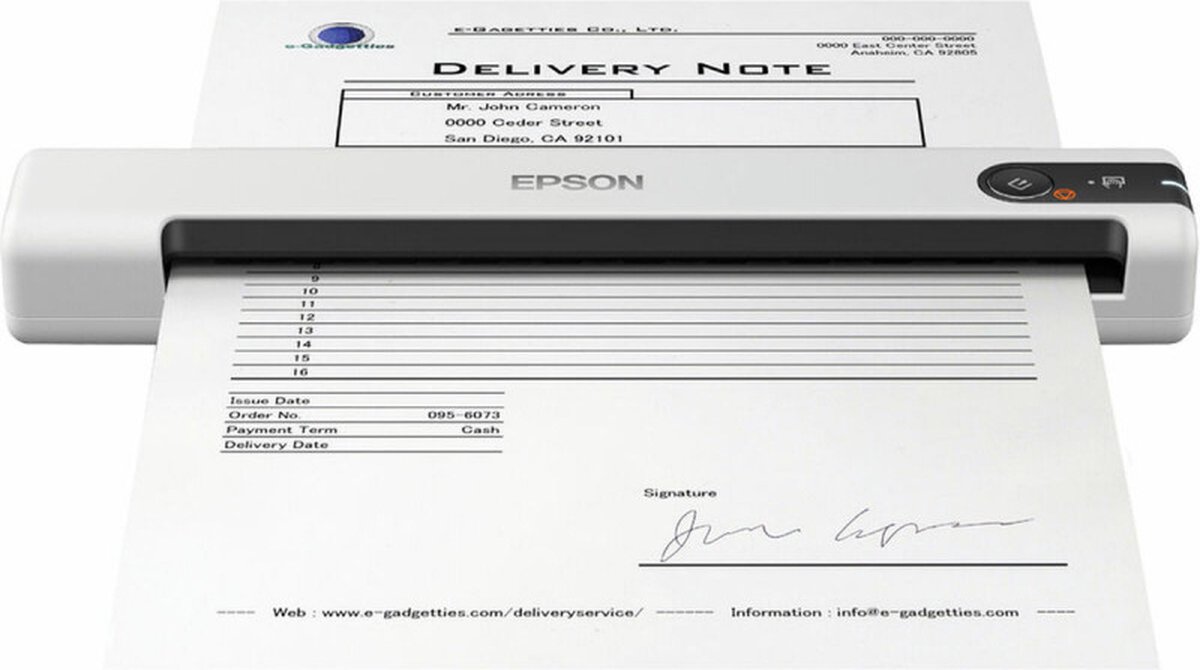 Portable Scanner Epson B11B252402 600 dpi USB 2.0