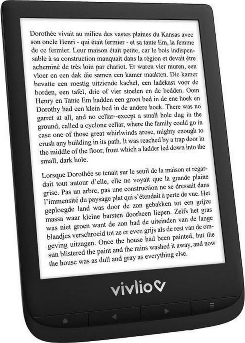 Vivlio Liseuse numérique Touch HD avec pack 8 ebooks au meilleur prix sur