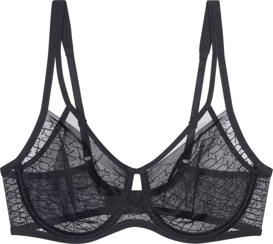 Triumph Signature Sheer W01 EX Dames Beha - Zwart - Maat D080