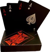 *** Luxe speelkaarten - Poker Kaarten Waterdicht - Zwart en Rood - van Heble® **8