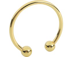 Banoch | Glansring Betty Ø 32 mm | goudkleurige metalen eikelring | cockring | penisring
