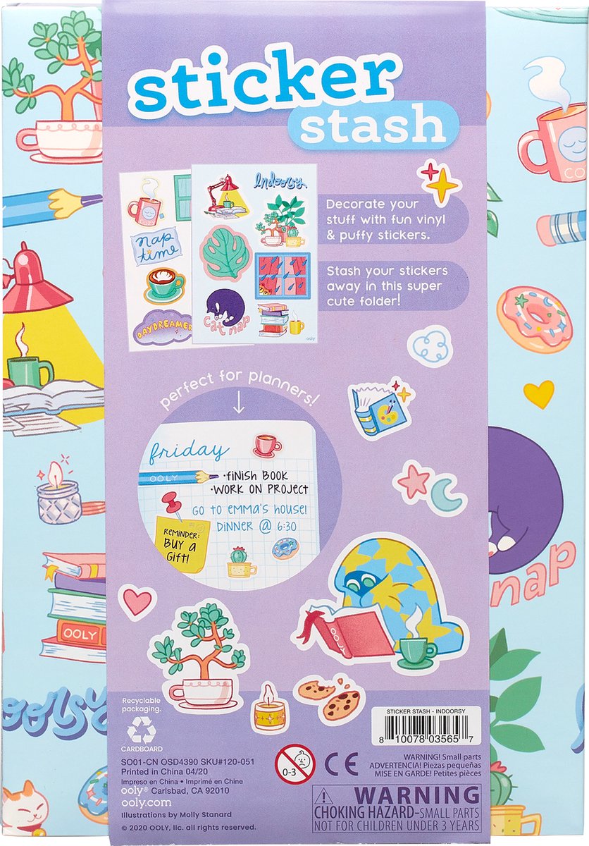 Ooly Sticker Stash Indoorsy