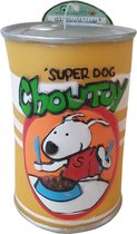 PET PRODUCTS Super Dog Chowtoy Hondenspeelgoed - Vinyl - Afmetingen 7,1 x 10,4 cm