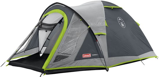 Coleman Darwin 4 Plus Koepeltent - tent 4 persoons - 3000 mm waterkolom - snel opzetten - Grijs