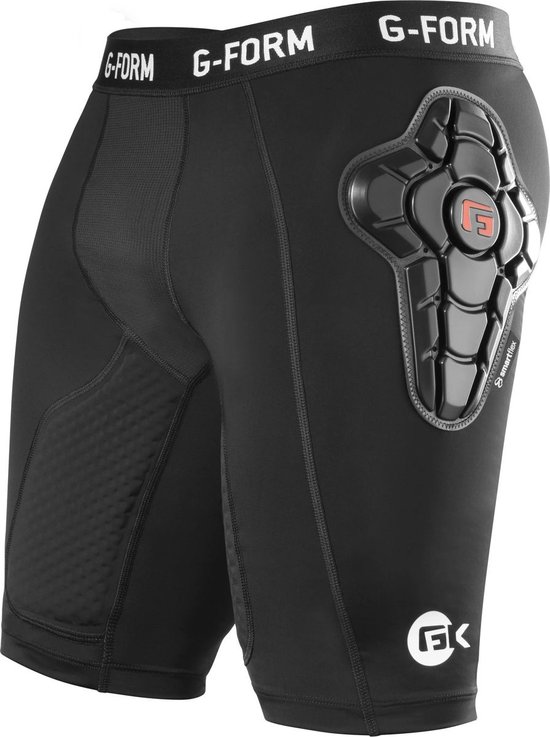 Foto: G form gk pro impact protection short heren zwart maat l