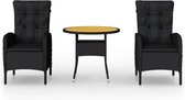 vidaXL-3-delige-Bistroset-poly-rattan-zwart