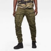 G-Star Rovic Zip 3D Regular Tapered Pantalon - Homme - Vert Bronze Foncé - W28