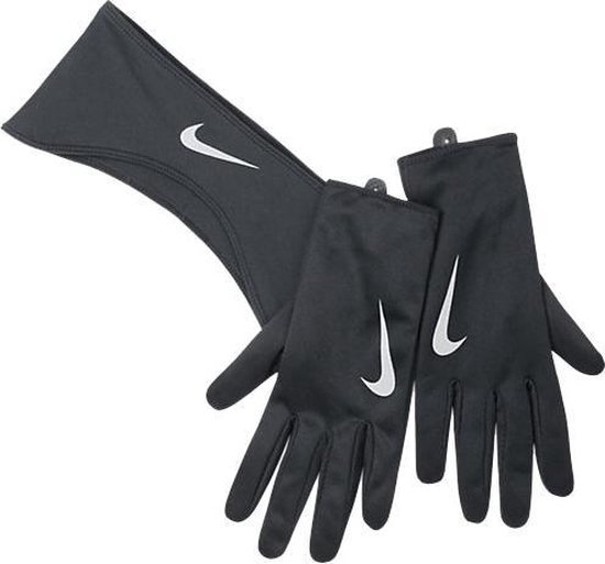 Nike Dri-Fit Hardloop Set Dames - Accessoires - zwart - M | bol.com