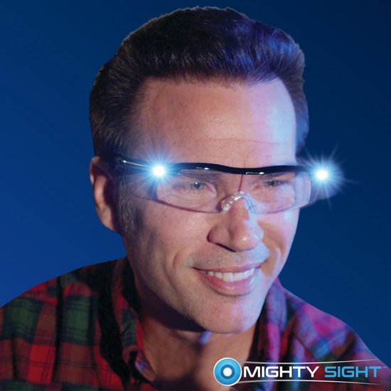 Ultra Vue, vergrotende bril – met LED verlichting - vergroot 160% - vergrootglasbril – loepbril – vergrootbril - Ultravue