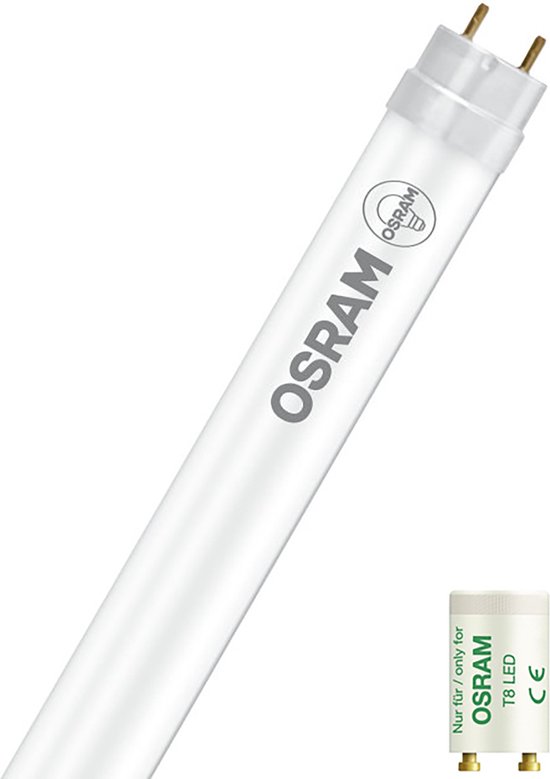 OSRAM - Tube LED TL T8 avec démarreur - SubstiTUBE Value EM 830 - 150cm - 19.1W - Blanc chaud 3000K