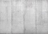 Fotobehang - Vlies Behang - Betonplaten - Betonnen Muur - 520 x 318 cm