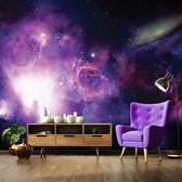 Fotobehang - Vlies Behang - Universum - Ruimte - Sterren - Sterrenhemel - Space - 416 x 254 cm